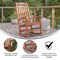 Flash Furniture Winston All-Weather Rocking Chair in Red Faux Wood, 2PK 2-JJ-C14703-RED-GG - alternate 10